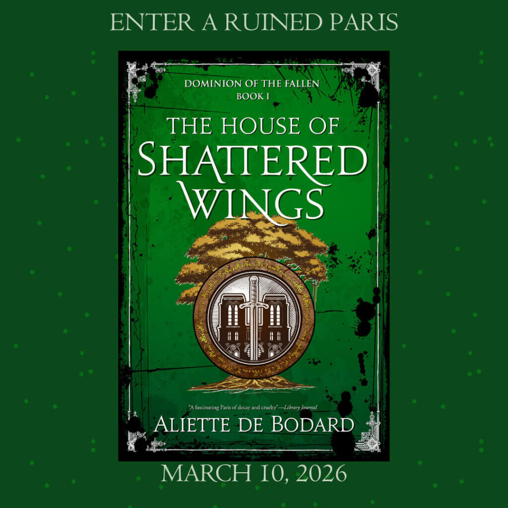 Cover image for The House of Shattered Wings (Dominion of the Fallen #1)